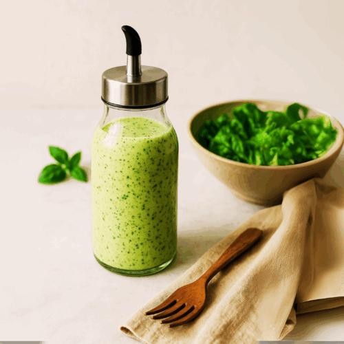 Creamy Basil Salad Dressing Creamy Basil Salad Dressing